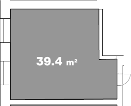 Своб. план., 39.4 м²