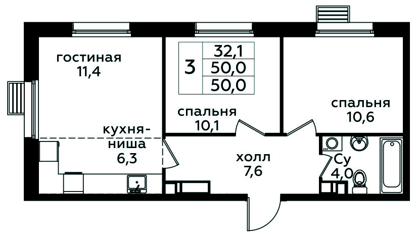 Пр куприна москва пос сосенское д столбово. Эко Бунино 10-11. Эко Бунино парк 2 комнатная квартира.