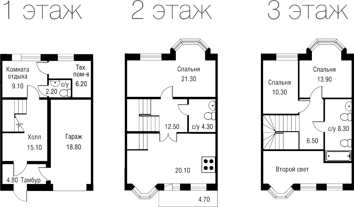 Купить квартиру в таунхаусе в новостройке 158.1 м², Коннолахтинский  проспект, в Санкт-Петербурге, у метро Беговая