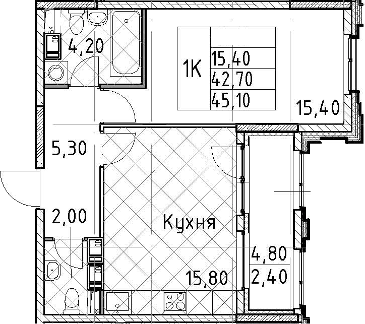 Санкт петербург ул глухарская жк тайм сквер. Планировка 2 к кв. ЛСР цивилизация.