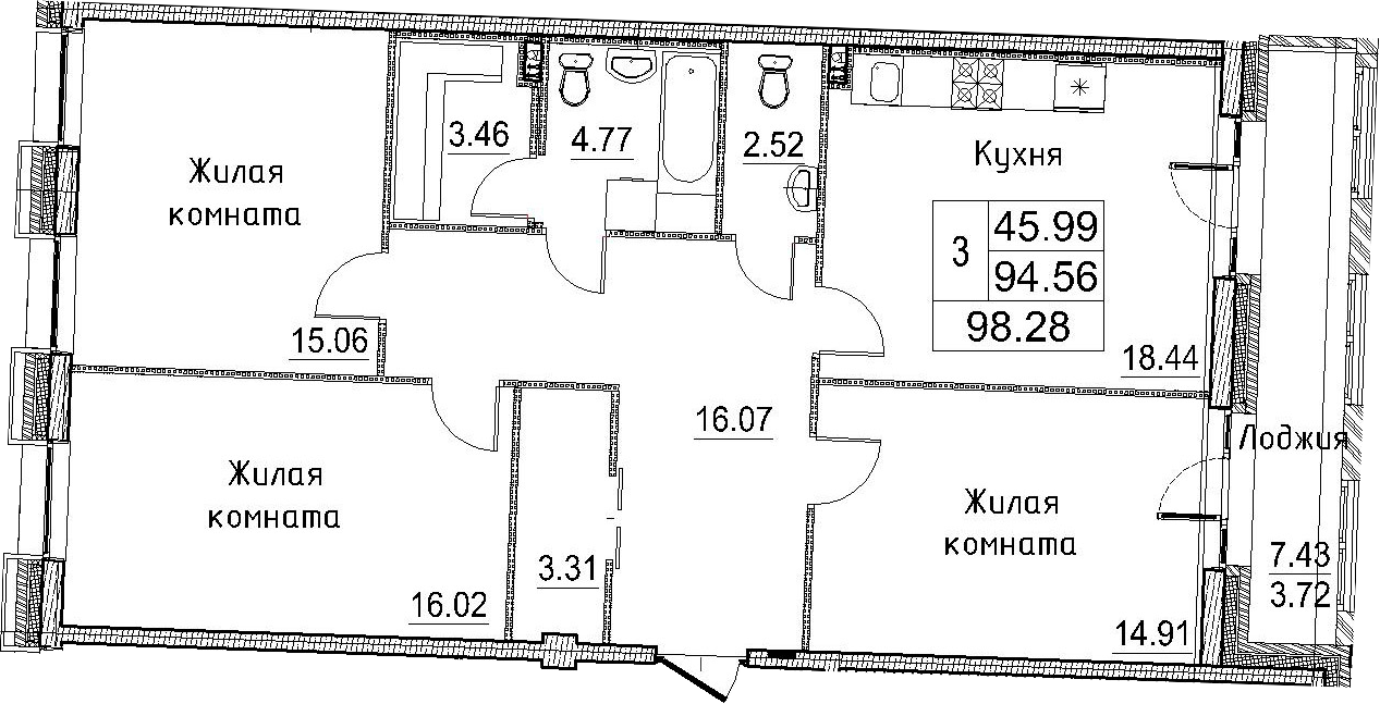 ЖК «Ариосто» цены и планировки квартир от ГК «Арсенал-недвижимость» в  Санкт-Петербурге