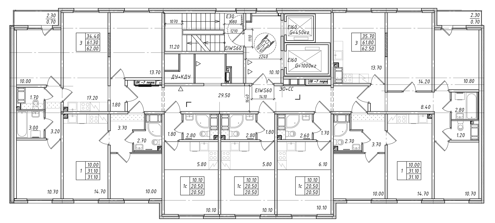 Купить 4-комнатную квартиру в новостройке 62 м², поселок Ковалево,  Поперечная улица, в Ленинградской области, у метро Ладожская