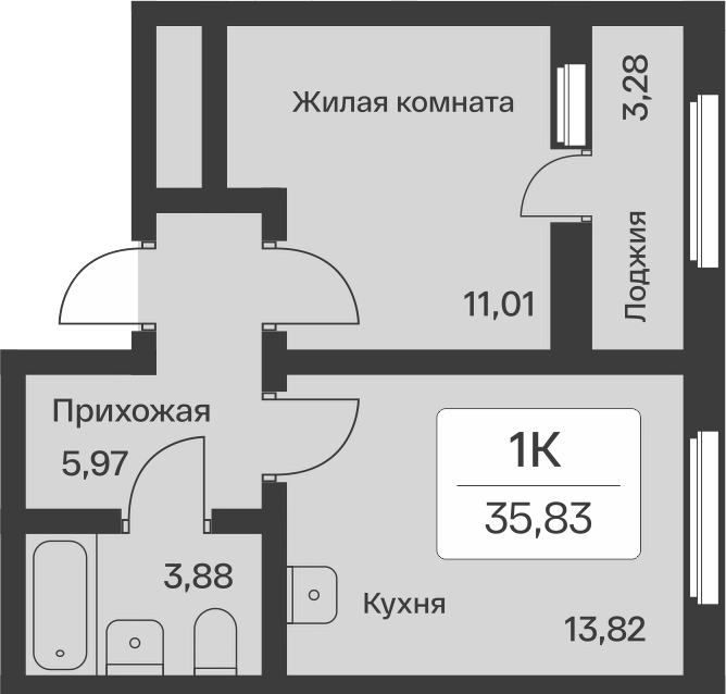 Купить Студию В Янино Спб